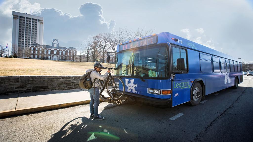 Campus Buses Blue & White Routes