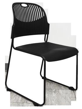 $185 3133-P Stacking Guest Plastic Seat Back Fabric Covers (avail in Black and Blue) Ganging brackets on chair bottom Add an optional