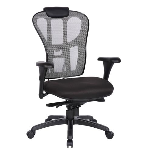 $285 Light gray mesh back and fabric seat NOTE: Must be purchased in  Light