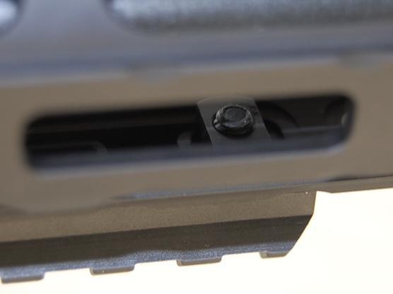 Do not over tighten, torque to 15 in/lbs. 4.1.4 The M-LOK rail may not fit in the bottom, forward-most square slots on the FN15 DMR because the gas block will interfere with the locking pieces of the rail.