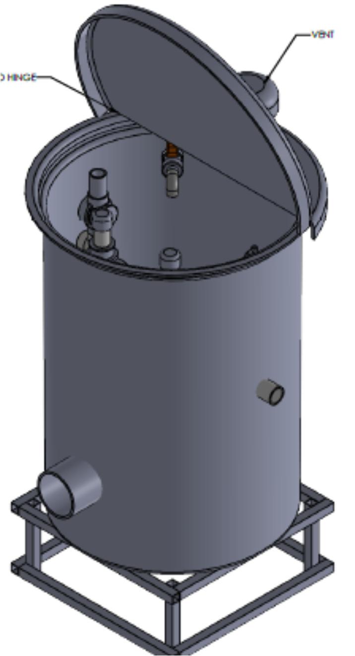Safe Pool Filter System we have designed a gravity feed filter system which is not only easy to maintain and clean, but also removes the potential for swimmer entrapment.