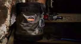 bag. THIRD-PARTY CERTIFIED TO A 5: SAFETY FACTOR Haul your gear safely and confidently