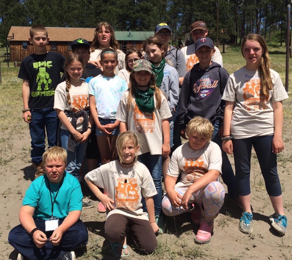 This is the Dawson County group that attended Camp Needmore this year. The kids were able to participate in a lot of activities during the 3 days at camp.