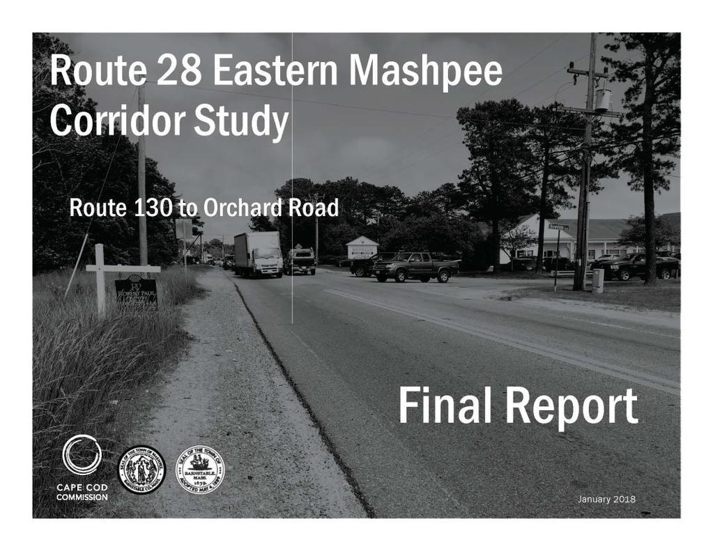 OTHER PROJECTS Route 28 Eastern Mashpee Study (CCC) Route 151 Corridor Improvements (Town/MassDOT) Route 28 at