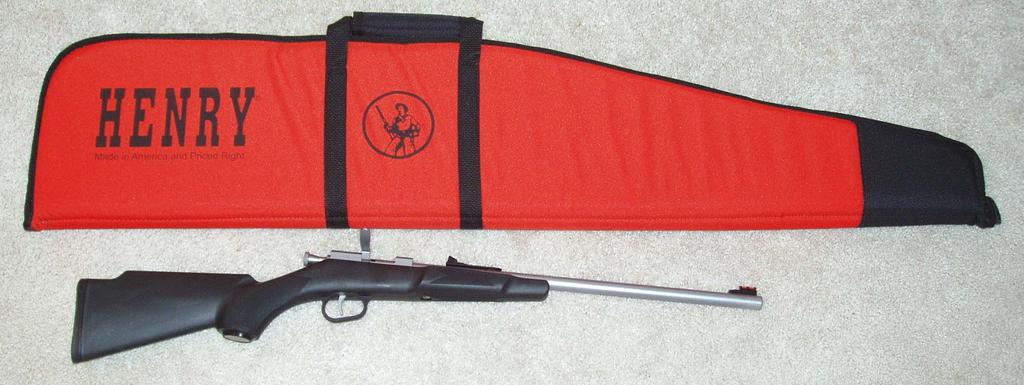 Henry Youth Rifle with case Be sure to buy your $5 raffle ticket