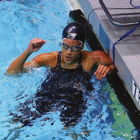WHO S WHO? TAYLOR JOHNSON THE FOLLOWING ATHLETES HAVE ACHIEVED SUCCESS IN THE SPORT OF SWIMMING EITHER IN OR OUT OF THE POOL. Taylor Johnson, a California girl, was destined to be in the water.