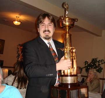 The official recognition took place May 3, when the league handed out the championship hardware at its annual banquet.
