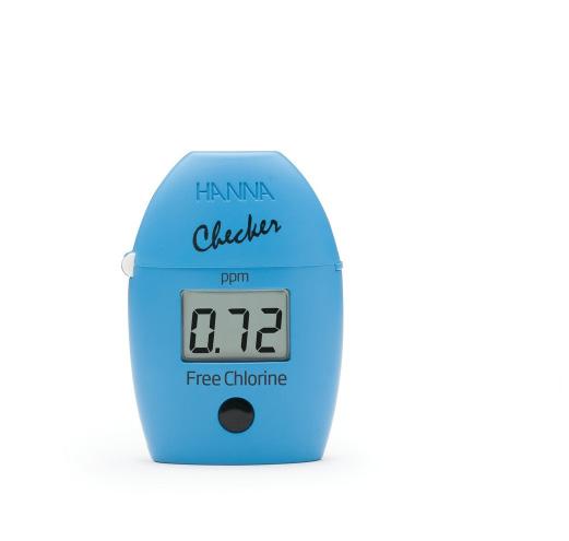 fitting easily into both palm and pocket Auto shut-off feature means the Checker cannot be left on by mistake HI-98100 Checker Plus ph Tester with replaceable electrode The HI-98100 Checker Plus