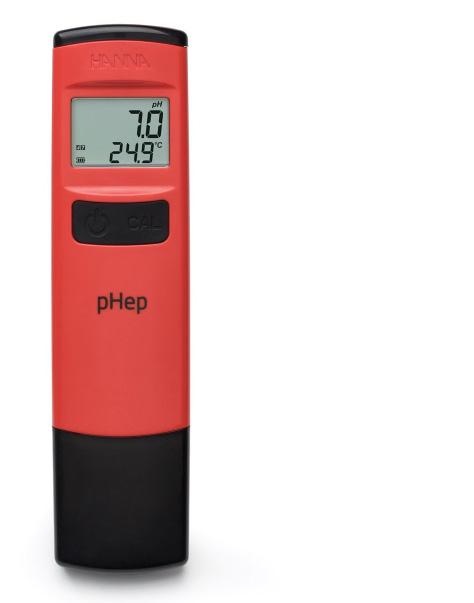 HI-98107 phep Pocket ph Tester with renewable cloth junction The HI-98107 has an extended life over typical ph testers with a 2cm long junction that can be pulled out to expose a fresh section in