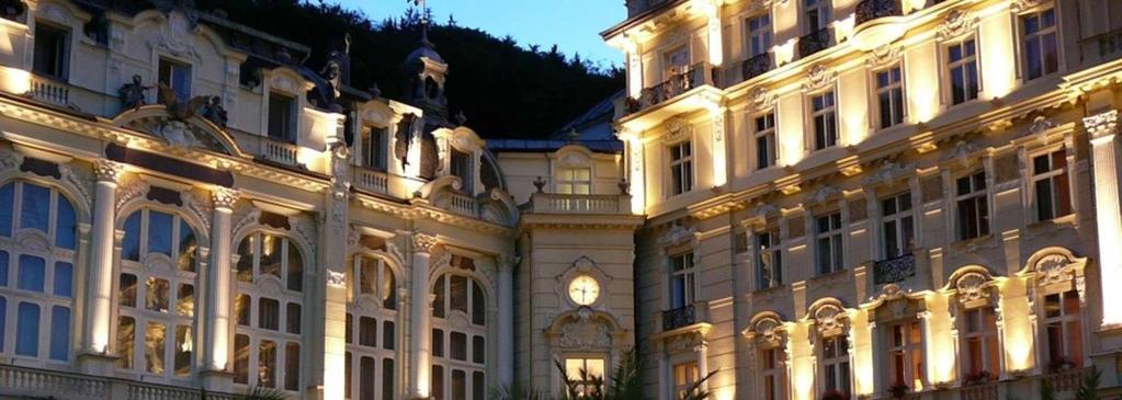 5 STAR HOTEL For the most demanding guests we can arrange accommodation in historical 5 Star Hotel at Karlovy Vary.