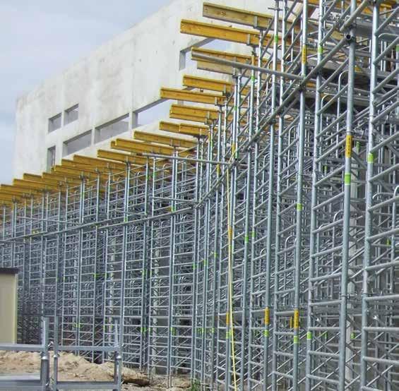 The elements of the Towrok system are made to withstand loads of at least 100 kn per element or 200 kn per tower, constituting the best option for shoring at a