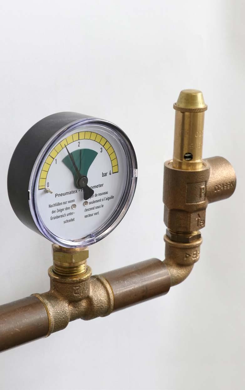 Why is pressurisation so important? Effective pressurisation control is essential to ensure optimal system performance and protection of components to safeguard their lifespan.