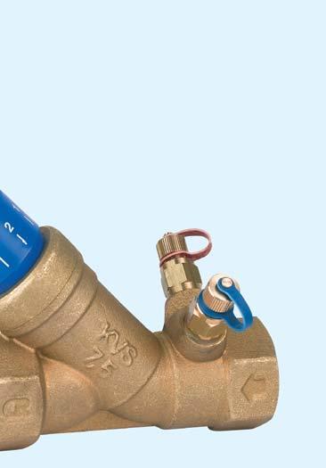 im 747 balancing valves are suitable for both heating (LPHW) and cooling applications.