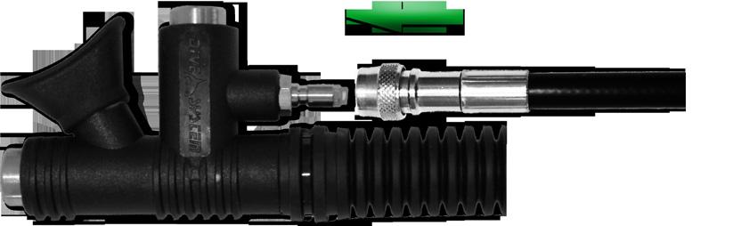 How to assemble the hose to the inflator Connect the hose given with your Dive System BCD to a low pressure exit ( LP ) on your first stage.