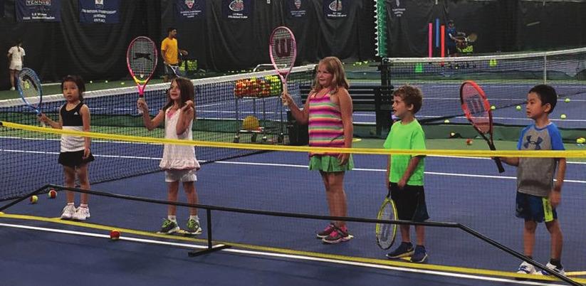 It s a fast way LEARN TENNIS AND HAVE FUN! Class time includes a 15 minute snack time and ice pops on Wednesdays!! Classes will be arranged according age and ability. All classes are held indoors.