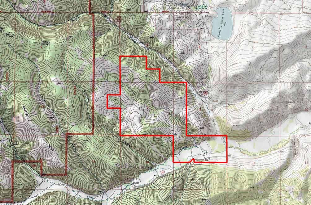 Prickly Pear Mountain Ranch Topographic Map Maps