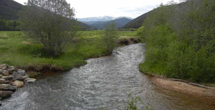 Live Water: Little Prickly Pear Creek flows through the property for approximately 1 mile and is the ideal size for wade fishing with plenty of casting room.