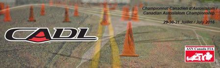 Fellow Racers After dreaming about it for a long time, the CADL is proud to announce that the 2016 Canadian Autoslalom Championship will be held on the newly paved site at PMG Technologies.