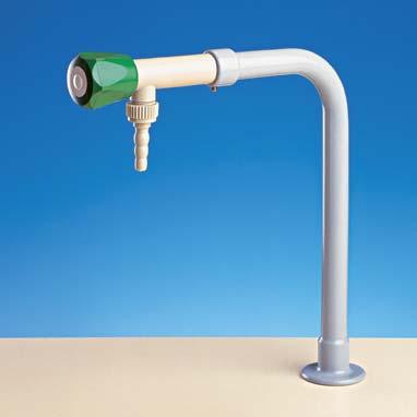 PLASTIC CONTROLS FOR SPECIAL WATERS 118 G 1/4" 67 55 7 1OOO 1O3O 298 PP ANGLE TAP, REMOVABLE NOZZLE, WALL MOUNTED, 1/4" PE TUBE INLET, SPECIAL WATER 265 29O 27O