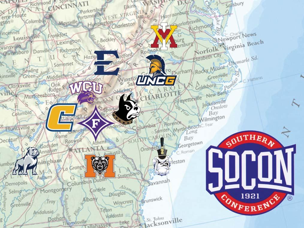 SOUTHERN ONFERENE HISTORY The 2014 addition of VMI in Lexington, Va., extended the Southern onference s reach to six states across the Southeast. sport in 2017-18.