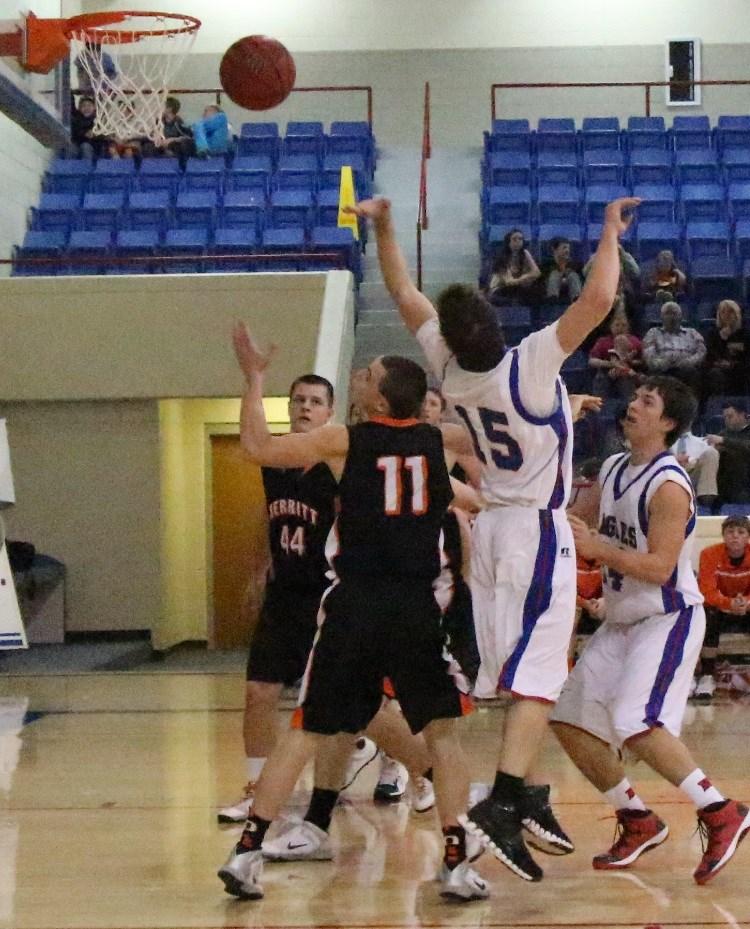 Jacey Newberry scored 24 points and Morgan Mouser scored 6 points. The boys played against Merritt on February the 13th and lost 29-76. Tanner Renken was the leading scorer with 11 points.