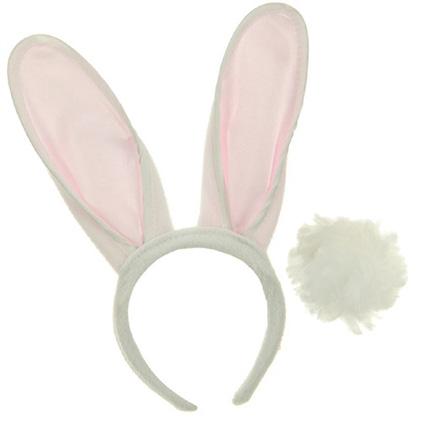 Beret Bunny Ears and Tail