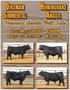 Premium Genetic Bull Sale. FriDay, march 10, :00 Pm kansas Bull DeveloPment. Wamego, ks