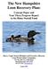 The New Hampshire Loon Recovery Plan: Concept Paper and Year Three Progress Report to the Blake-Nuttall Fund