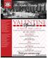 Valentine. Specials. The Topeka Country Club (785) $65 per person. Amuse Bouche. Entrée. February January 2017 Cooking Class