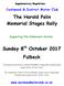 The Harold Palin Memorial Stages Rally