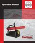 Operation Manual I N T E R N A T I O N A L. The Global Leader in intrinsically safe line-throwing equipment INC