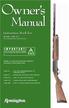 Owner s. Manual. Instruction Book for: IMPORT ANT! Model 105 CTi. Autoloading Shotguns. Some Illustrations May Depict Cosmetic Differences