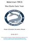 Watertown YMCA. Blue Sharks Swim Team Parent & Swimmer Information Manual