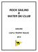 ROCK SAILING & WATER SKI CLUB