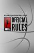 OFFICIAL RULES GET IN THE GAME! SHARLEEN GRAF, COMMISSIONER TOMMY NUNEZ JR, DIRECTOR OF OFFICIALS INTERNATIONAL BASKETBALL LEAGUE (IBL)
