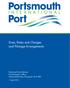 Portsmouth. Port. Dues, Rates and Charges INTERNATIONAL. and Pilotage Arrangements. Portsmouth Port Authority Port Manager s Office
