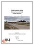 Traffic Impact Study Flathead County Rail Park Kalispell, Montana DRAFT. Prepared for Flathead County Economic Development Association