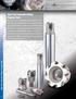 High Feed Indexable Milling Program Tools