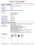 SAFETY DATA SHEET L-163. Lecithin Spray Paintable Mold Release