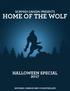 HOME OF THE WOLF HALLOWEEN SPECIAL