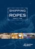 SHIPPING ROPES SINCE 1796