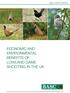 ECONOMIC AND ENVIRONMENTAL BENEFITS OF LOWLAND GAME SHOOTING IN THE UK BASC WHITE PAPER