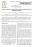 ORIGINAL ARTICLE. STUDIES ON POPULATION DYNAMICS OF JEWEL Cichlid Hemichromis Bimaculatus (GILL) R. Indira and *K. Pugazhendy
