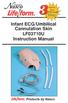 Infant ECG/Umbilical Cannulation Skin LF03710U Instruction Manual