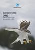 BIRDCRIME Offences against wild bird legislation in 2010