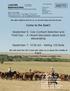 Come to the Sale!! September 6: Cow Contract Selection and Field Day - A vibrant discussion about land stewardship