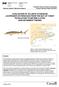EVALUATION OF ATLANTIC STURGEON (ACIPENSER OXYRINCHUS) FROM THE BAY OF FUNDY POPULATION TO INFORM A CITES NON-DETRIMENT FINDING
