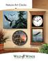 WILD WINGS. Nature Art Clocks. Above The Mist Wrapped Canvas Clock by Persis Clayton Weirs, Page 9