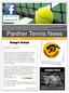 Panther Tennis News. Noop s Notes. Inspiration. Find us on Facebook! Panther Tennis ISB. October 4, Season 16/17-1, Issue 3