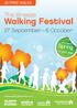 Walking Festival 27 September 6 October